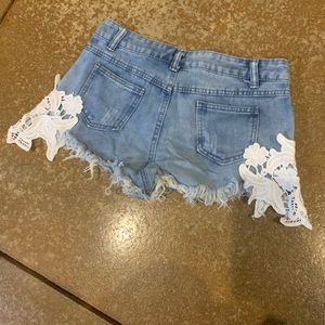 Jean shorts